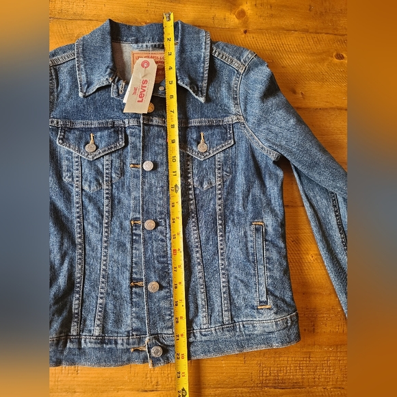 NWT LEVI'S 90's Jeans Jaquet Original  size Small - Picture 9 of 12